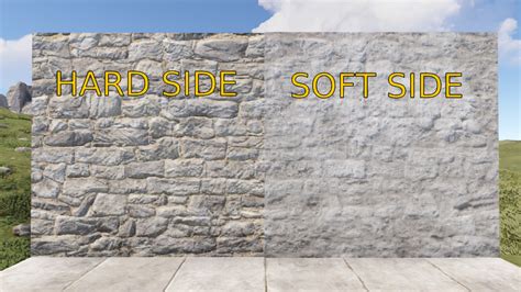 soft side stone wall spear